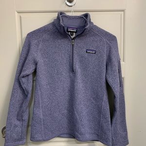 patagonia better sweater quarter zip